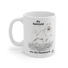 Load image into Gallery viewer, My Samoyed Ate My Homework Mug