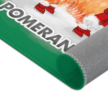 Load image into Gallery viewer, Pomeranian Best In Snow Area Rug