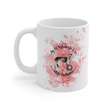 Load image into Gallery viewer, Scottish Deerhound Pet Fashionista Mug