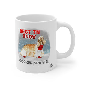 Cocker Spaniel Best In Snow Mug