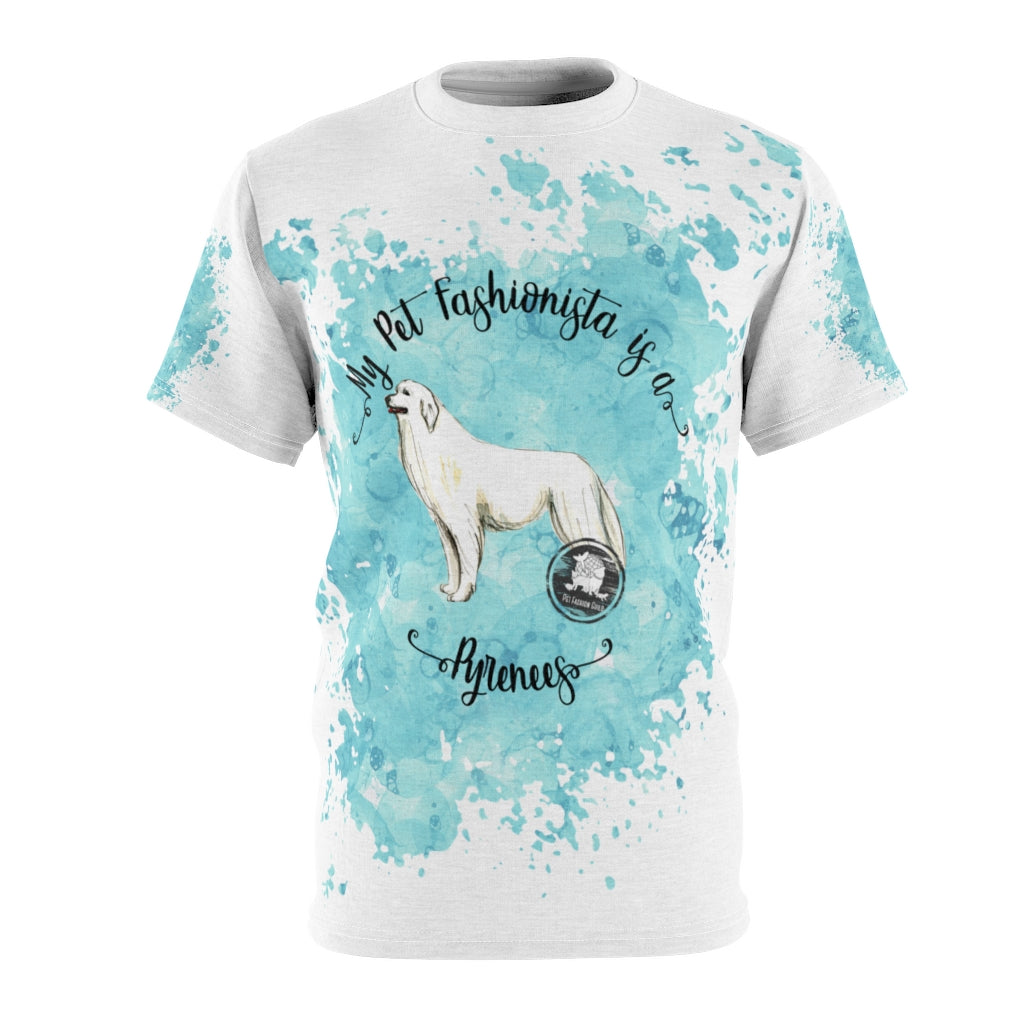 Pyrenees Pet Fashionista All Over Print Shirt