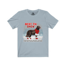 Load image into Gallery viewer, Newfoundland Best In Snow Unisex Jersey Short Sleeve Tee