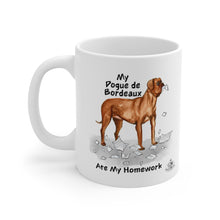 Load image into Gallery viewer, My Dogue De Bordeaux Ate My Homework Mug