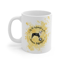 Load image into Gallery viewer, American Staffordshire Dog Pet Fashionista Coffee Mug