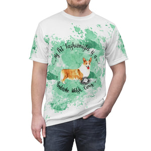 Pembroke Welsh Corgi Pet Fashionista All Over Print Shirt