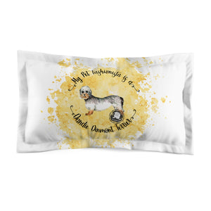 Dandie Dinmont Terrier Pet Fashionista Pillow Sham