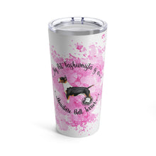 Load image into Gallery viewer, Miniature Bull Terrier Pet Fashionista Tumbler