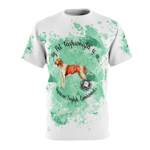 American English Coonhound Pet Fashionista All Over Print Shirt