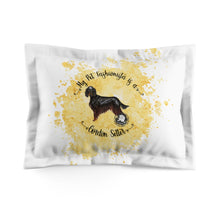 Load image into Gallery viewer, Gordon Setter Pet Fashionista Pillow Sham