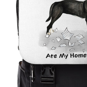 My American Staffordshire Terrier Ate My Homework Backpack