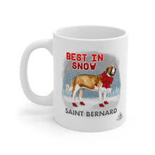 Load image into Gallery viewer, Saint Bernard Best In Snow Mug