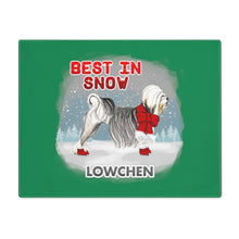 Load image into Gallery viewer, Lowchen Best In Snow Placemat