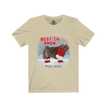 Load image into Gallery viewer, Puli Best In Snow Unisex Jersey Short Sleeve Tee