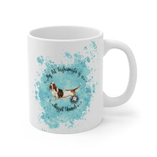 Load image into Gallery viewer, Basset Hound Pet Fashionista Mug