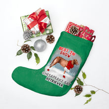Load image into Gallery viewer, Chesapeake Bay Retriever Best In Snow Christmas Stockings