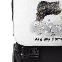 Load image into Gallery viewer, My Old English Sheepdog Ate My Homework Backpack
