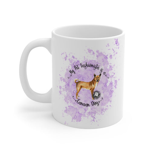 Canaan Dog Pet Fashionista Mug