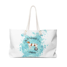 Load image into Gallery viewer, Brittany Pet Fashionista Weekender Bag