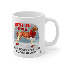 Load image into Gallery viewer, American English Coonhound Best In Snow Mug