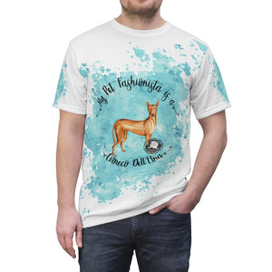 Cirneco Dell'Etna Pet Fashionista All Over Print Shirt