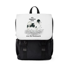 Load image into Gallery viewer, My Japanese Chin Ate My Homework Backpack