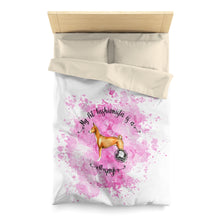 Load image into Gallery viewer, Basenji Pet Fashionista Duvet Cover