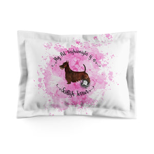 Scottish Terrier Pet Fashionista Pillow Sham