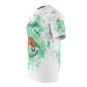English Cocker Spaniel Pet Fashionista All Over Print Shirt