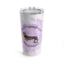 Load image into Gallery viewer, Dachshund (Wire haired) Pet Fashionista Tumbler