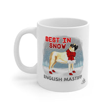 Load image into Gallery viewer, English Mastiff Best In Snow Mug