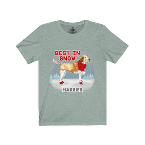 Harrier Best In Snow Unisex Jersey Short Sleeve Tee