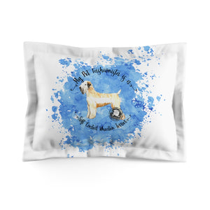 Soft Coated Wheaten Terrier Pet Fashionista Pillow Sham