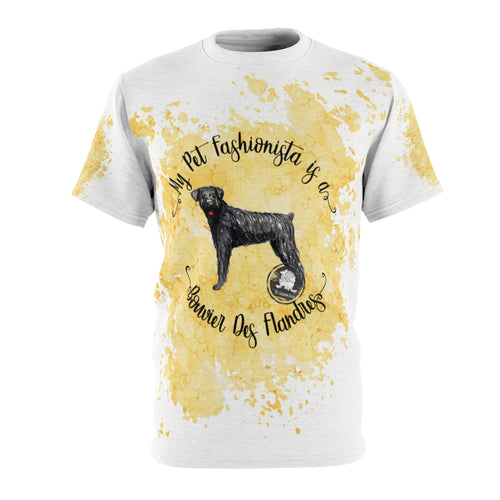 Bouvier Des Flandres Pet Fashionista All Over Print Shirt