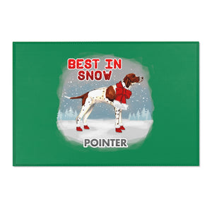 Pointer Best In Snow Area Rug