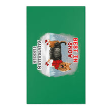 Load image into Gallery viewer, Australian Terrier Best In Snow Area Rug