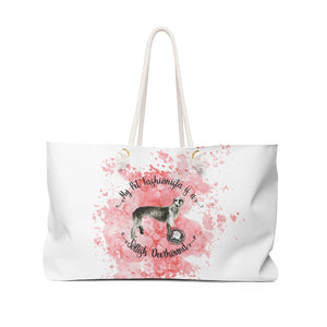Scottish Deerhound Pet Fashionista Weekender Bag