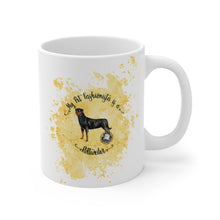 Load image into Gallery viewer, Rottweiler Pet Fashionista Mug