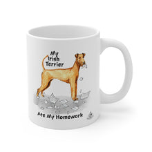 Load image into Gallery viewer, My Irish Terrier Ate My Homework Mug