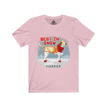 Load image into Gallery viewer, Harrier Best In Snow Unisex Jersey Short Sleeve Tee