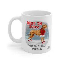 Load image into Gallery viewer, Wirehaired Vizsla Best In Snow Mug