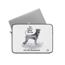 Load image into Gallery viewer, My Kerry Blue Terrier Ate My Homework Laptop Sleeve