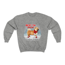 Load image into Gallery viewer, Chow Chow Best In Snow Heavy Blend™ Crewneck Sweatshirt