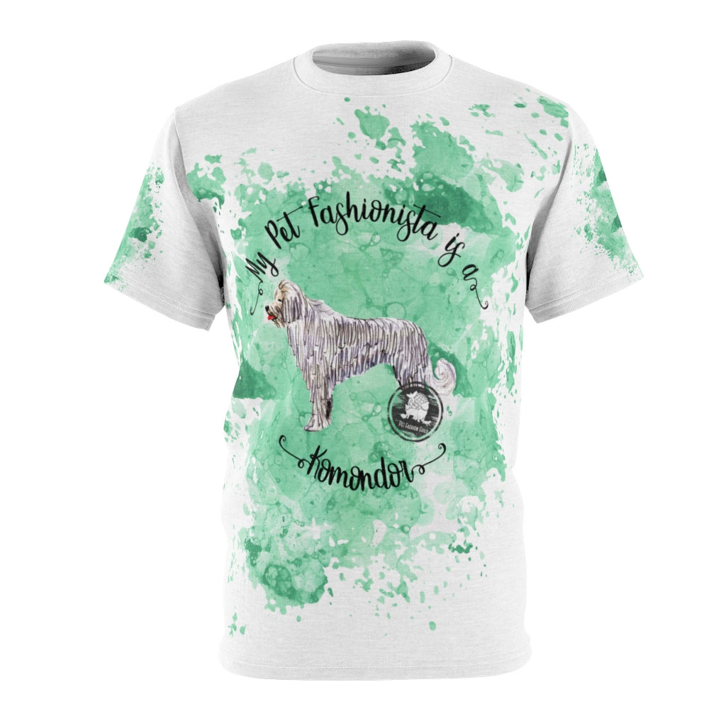 Komondor Pet Fashionista All Over Print Shirt