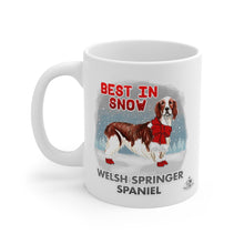 Load image into Gallery viewer, Welsh Springer Spaniel Best In Snow Mug