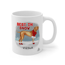 Load image into Gallery viewer, Vizsla Best In Snow Mug
