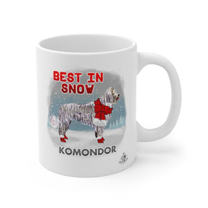 Komondor Best In Snow Mug