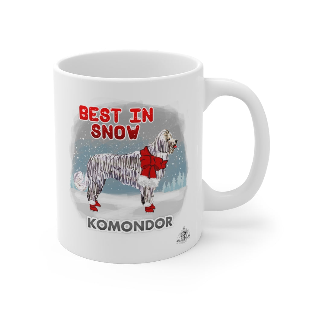 Komondor Best In Snow Mug