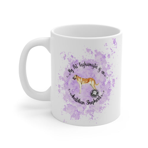 Anatolian Shepherd Dog Pet Fashionista Coffee Mug