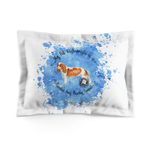 Load image into Gallery viewer, Cavalier King Charles Spaniel Pet Fashionista Pillow Sham