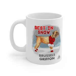 Brussels Griffon Best In Snow Mug